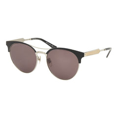グッチ キャットアイ サングラス GG0075SK シルバー ブラック ゴールド メタル プラスチック メンズ GUCCI 【中古】