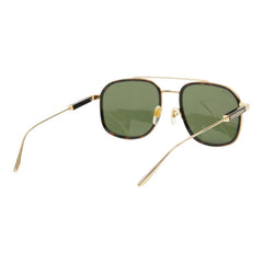 グッチ アジアフィット サングラス GG1310S 002 ブラウン ゴールド プラスチック メッキ メンズ GUCCI 【中古】