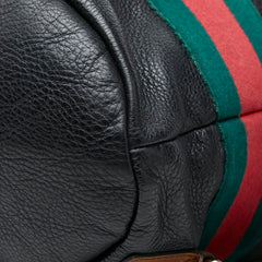 グッチ リュック バックパック 281412 ブラック レザー レディース GUCCI 【中古】