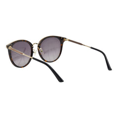 グッチ インターロッキングG シェリーライン アジアンフィット サングラス GG0204SK ブラック プラスチック レディース GUCCI 【中古】