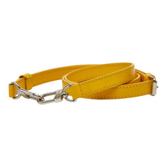 ルイ ヴィトン ショルダーストラップ イエロー系 レザー レディース LOUIS VUITTON 【中古】