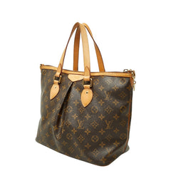 ルイ ヴィトン モノグラム パレルモPM ハンドバッグ 2WAY ショルダーバッグ M40145 ブラウン PVC レザー レディース LOUIS VUITTON 【中古】