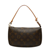 ルイ ヴィトン モノグラム ポシェット アクセソワール ハンドバッグ M51980 ブラウン PVC レザー レディース LOUIS VUITTON 【中古】