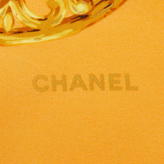 シャネル 宝石柄 スカーフ オレンジ マルチカラー シルク レディース CHANEL 【中古】