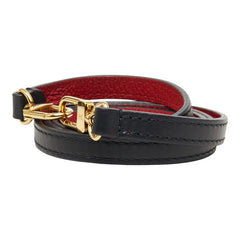 ルイ ヴィトン ショルダーストラップ ネイビー レザー レディース LOUIS VUITTON 【中古】