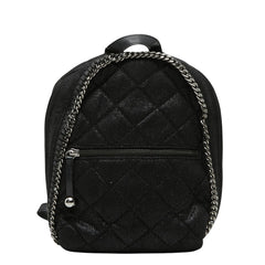 ステラマッカートニー ファラベラ リュック バックパック ブラック ポリエステル レザー レディース Stella McCartney 【中古】