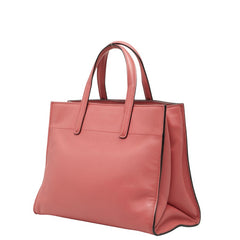 プラダ 三角ロゴプレート ハンドバッグ ショルダーバッグ BN2606 ピンク サフィアーノレザー レディース PRADA 【中古】