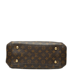 ルイ ヴィトン モノグラム モンテーニュMM ハンドバッグ ショルダーバッグ 2WAY M41056 ブラウン PVC レザー レディース LOUIS VUITTON 【中古】