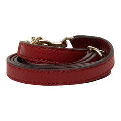 グッチ ショルダーストラップ レッド レザー レディース GUCCI 【中古】