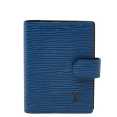 ルイ ヴィトン エピ ミニアジェンダ 手帳カバー R20075 トレドブルー レザー レディース LOUIS VUITTON 【中古】