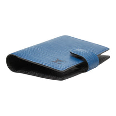 ルイ ヴィトン エピ ミニアジェンダ 手帳カバー R20075 トレドブルー レザー レディース LOUIS VUITTON 【中古】