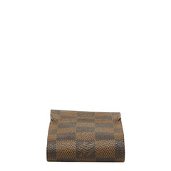 ルイ ヴィトン ダミエ エテュイ シガレット シガレットケース 小物入れ N63024 ブラウン PVC レザー レディース LOUIS VUITTON 【中古】
