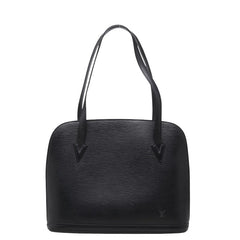ルイ ヴィトン エピ リュサック ショルダーバッグ トートバッグ M52282 ノワール ブラック レザー レディース LOUIS VUITTON 【中古】