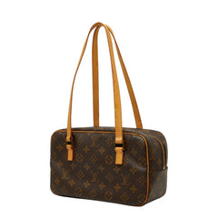 ルイ ヴィトン モノグラム シテMM ショルダーバッグ M51182 ブラウン PVC レザー レディース LOUIS VUITTON 【中古】