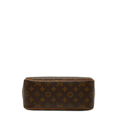 ルイ ヴィトン モノグラム シテMM ショルダーバッグ M51182 ブラウン PVC レザー レディース LOUIS VUITTON 【中古】