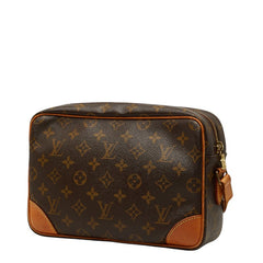 ルイ ヴィトン モノグラム トロカデロ27 斜め掛け ショルダーバッグ M51274 ブラウン PVC レザー レディース LOUIS VUITTON 【中古】