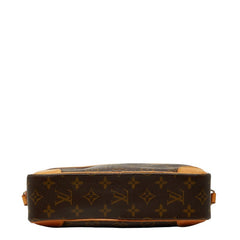 ルイ ヴィトン モノグラム トロカデロ27 斜め掛け ショルダーバッグ M51274 ブラウン PVC レザー レディース LOUIS VUITTON 【中古】