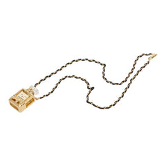 シャネル N°5 パフュームボトル チェーン ペンダント ネックレス ゴールド メッキ レディース CHANEL 【中古】