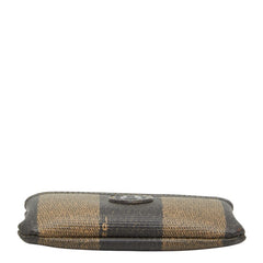 フェンディ ペカン コインケース 小銭入れ ブラック ブラウン レザー レディース FENDI 【中古】
