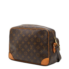 ルイ ヴィトン モノグラム ナイル 斜め掛け ショルダーバッグ M45244 ブラウン PVC レザー レディース LOUIS VUITTON 【中古】