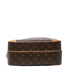 ルイ ヴィトン モノグラム ナイル 斜め掛け ショルダーバッグ M45244 ブラウン PVC レザー レディース LOUIS VUITTON 【中古】