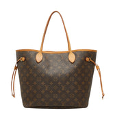 ルイ ヴィトン モノグラム ネヴァーフルMM ショルダーバッグ トートバッグ M40156 ブラウン PVC レザー レディース LOUIS VUITTON 【中古】