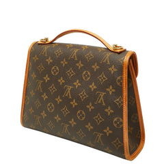 ルイ ヴィトン モノグラム ベルエア ハンドバッグ ショルダーバッグ 2WAY M51122 ブラウン PVC レザー レディース LOUIS VUITTON 【中古】