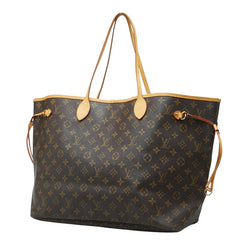 ルイ ヴィトン モノグラム ネヴァーフルGM トートバッグ ハンドバッグ M40157 ブラウン PVC レザー レディース LOUIS VUITTON 【中古】