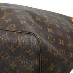 ルイ ヴィトン モノグラム ネヴァーフルGM トートバッグ ハンドバッグ M40157 ブラウン PVC レザー レディース LOUIS VUITTON 【中古】