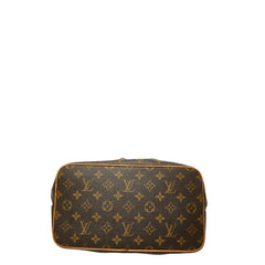 ルイ ヴィトン モノグラム パレルモPM ハンドバッグ M40145 ブラウン PVC レザー レディース LOUIS VUITTON 【中古】