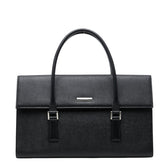 バーバリー ノバチェック ハンドバッグ ブラック レザー レディース BURBERRY 【中古】