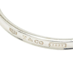 ティファニー 1837 ナロー バングル ブレスレット SV925 シルバー レディース TIFFANY&Co. 【中古】