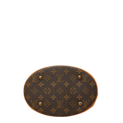 ルイ ヴィトン モノグラム バケットPM ハンドバッグ ショルダーバッグ M42238 ブラウン PVC レザー レディース LOUIS VUITTON 【中古】