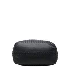 ボッテガヴェネタ イントレチャート ハンドバッグ トートバッグ ブラック レザー レディース BOTTEGAVENETA 【中古】