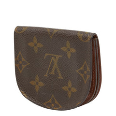 ルイ ヴィトン モノグラム ポルトモネ グゼ コインケース 小銭入れ M61970 ブラウン PVC レザー レディース LOUIS VUITTON 【中古】