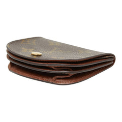 ルイ ヴィトン モノグラム ポルトモネ グゼ コインケース 小銭入れ M61970 ブラウン PVC レザー レディース LOUIS VUITTON 【中古】