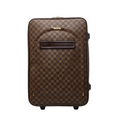 ルイ ヴィトン ダミエ ぺガス55 キャリーバッグ スーツケース N23294 ブラウン PVC レザー レディース LOUIS VUITTON 【中古】