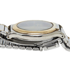 バーバリー ロゴ 腕時計 6031-G03600 クオーツ ブラック文字盤 ステンレススチール メッキ レディース BURBERRY 【中古】