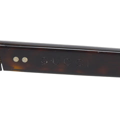 グッチ インターロッキングG ウェリントン サングラス GG0571S ブラウン プラスチック レディース GUCCI 【中古】