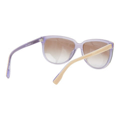 フェンディ サングラス FS5279 ベージュ レッド パープル プラスチック レディース FENDI 【中古】