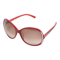 フェンディ ズッカ サングラス FS5099 レッド プラスチック レディース FENDI 【中古】