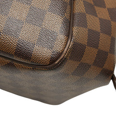 ルイ ヴィトン ダミエ ベレムMM ショルダーバッグ N51174 ブラウン PVC レザー レディース LOUIS VUITTON 【中古】