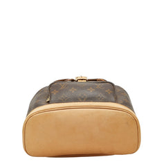ルイ ヴィトン モノグラム モンスリMM リュック バックパック M51136 ブラウン PVC レザー レディース LOUIS VUITTON 【中古】