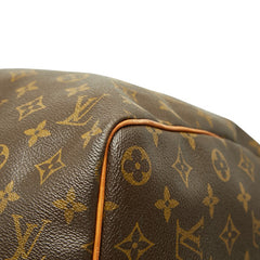 ルイ ヴィトン モノグラム キーポル45 ボストンバッグ ハンドバッグ M41428 ブラウン PVC レザー レディース LOUIS VUITTON 【中古】