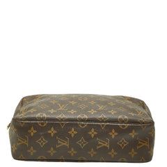 ルイ ヴィトン モノグラム トゥルーストワレット28 セカンドバッグ M47522 ブラウン PVC レザー レディース LOUIS VUITTON 【中古】