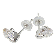 Pt900 プラチナ ダイヤモンド ダイヤ1.24ct スタッドピアス ピアス レディース 【中古】