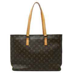 ルイ ヴィトン モノグラム ルコ トートバッグ ショルダーバッグ M51155 ブラウン PVC レザー レディース LOUIS VUITTON 【中古】