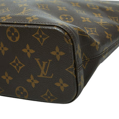 ルイ ヴィトン モノグラム ルコ トートバッグ ショルダーバッグ M51155 ブラウン PVC レザー レディース LOUIS VUITTON 【中古】