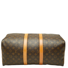 ルイ ヴィトン モノグラム キーポル45 ボストンバッグ トラベルバッグ M41428 ブラウン PVC レザー レディース LOUIS VUITTON 【中古】