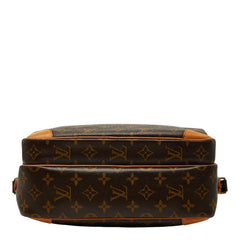 ルイ ヴィトン モノグラム ナイル 斜め掛け ショルダーバッグ M45244 ブラウン PVC レザー レディース LOUIS VUITTON 【中古】